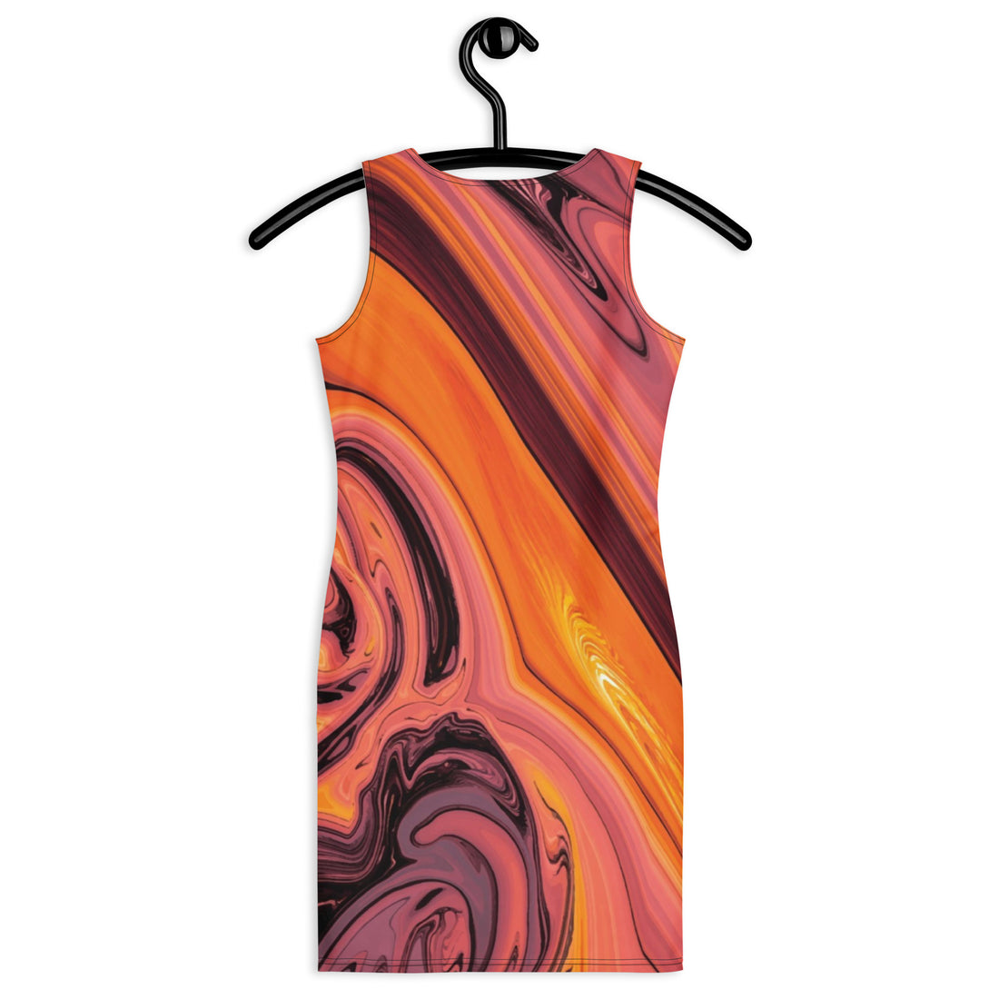 Pink and Orange Marble Mini Bodycon Dress – TheCherryStopShop