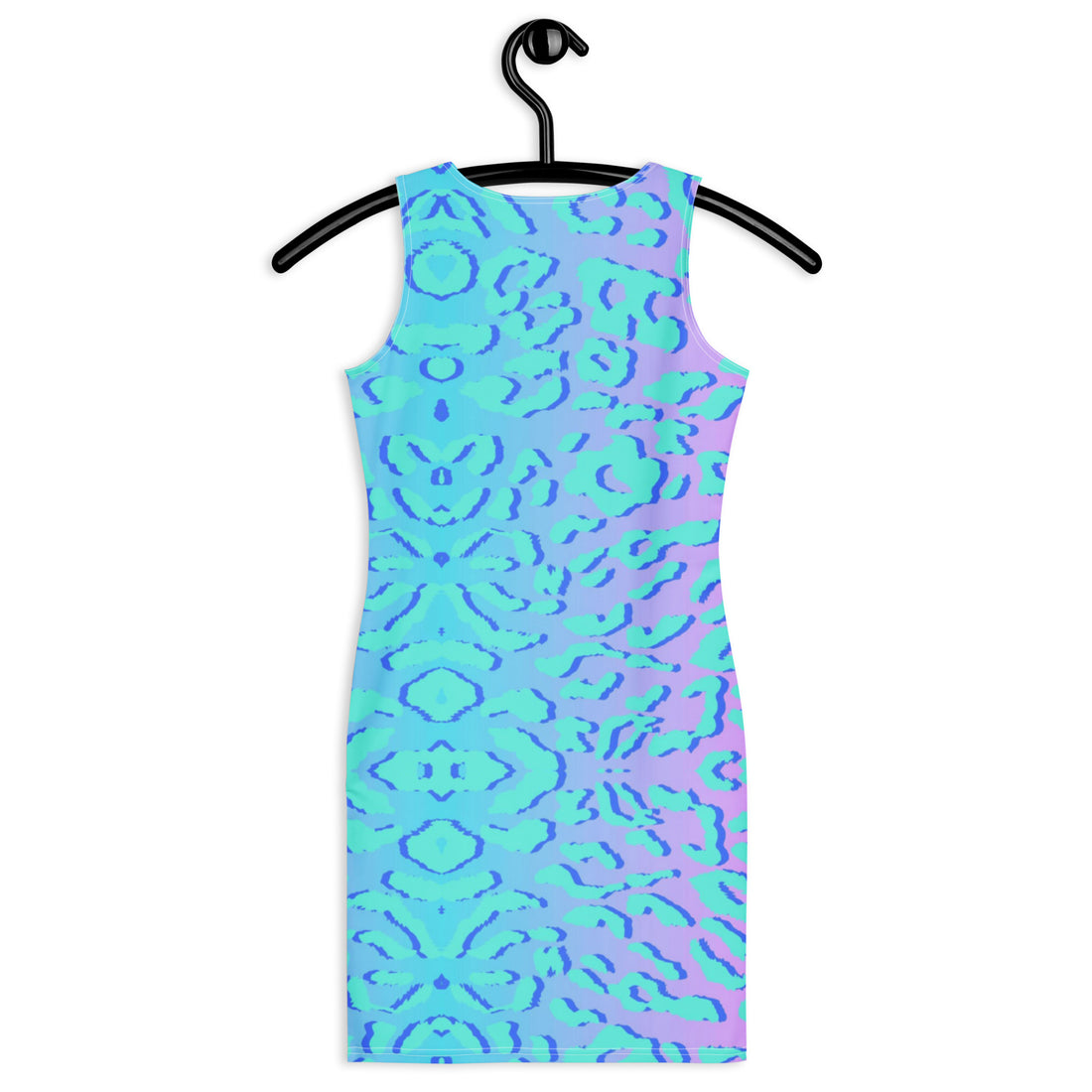 Pink and Blue Leopard Print Mini Bodycon Dress – TheCherryStopShop