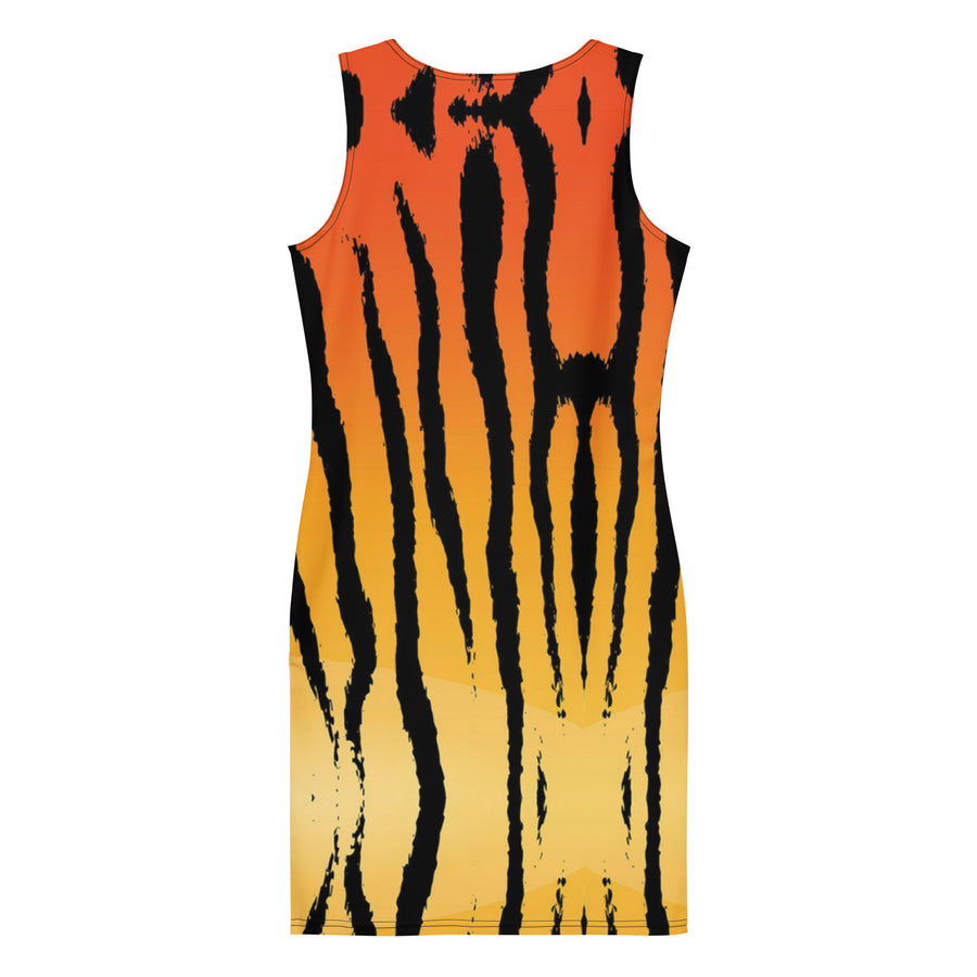 Tiger Print Mini Bodycon Dress – TheCherryStopShop