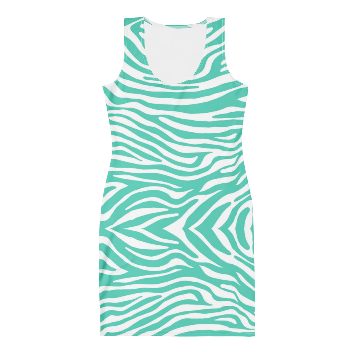 green and white bodycon dress Zebra Print Mini – TheCherryStopShop 33ALUW47590115S00