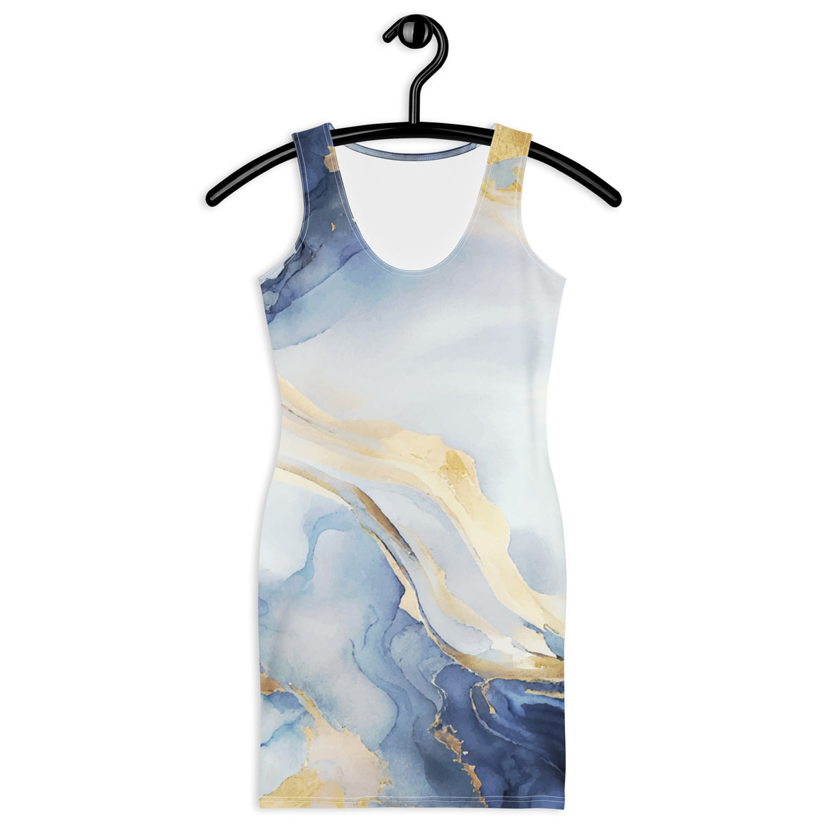 blue marble bodycon dress Gold and Mini – TheCherryStopShop Maxi dress