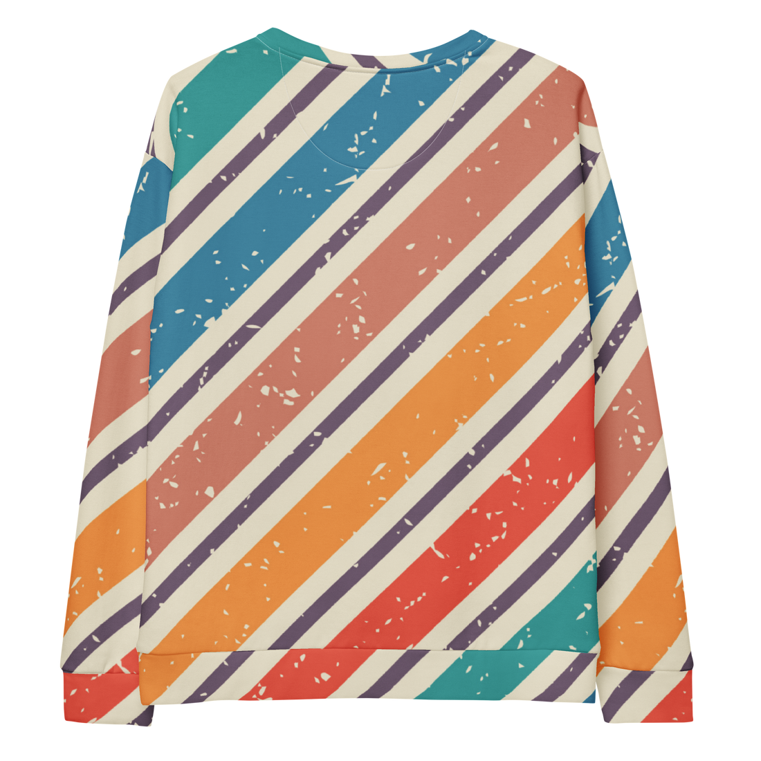Stripe Sweater | Colorful Striped Aesthetic Unisex Pullover