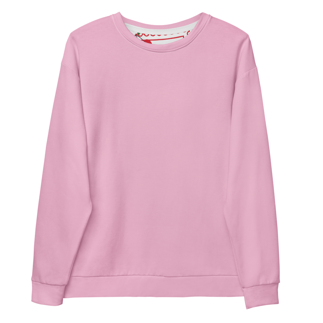 Light Pink Sweater | Aesthetic Pastel Pattern Unisex Pullover