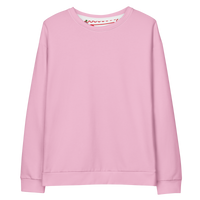 Light Pink Sweater | Aesthetic Pastel Pattern Unisex Pullover
