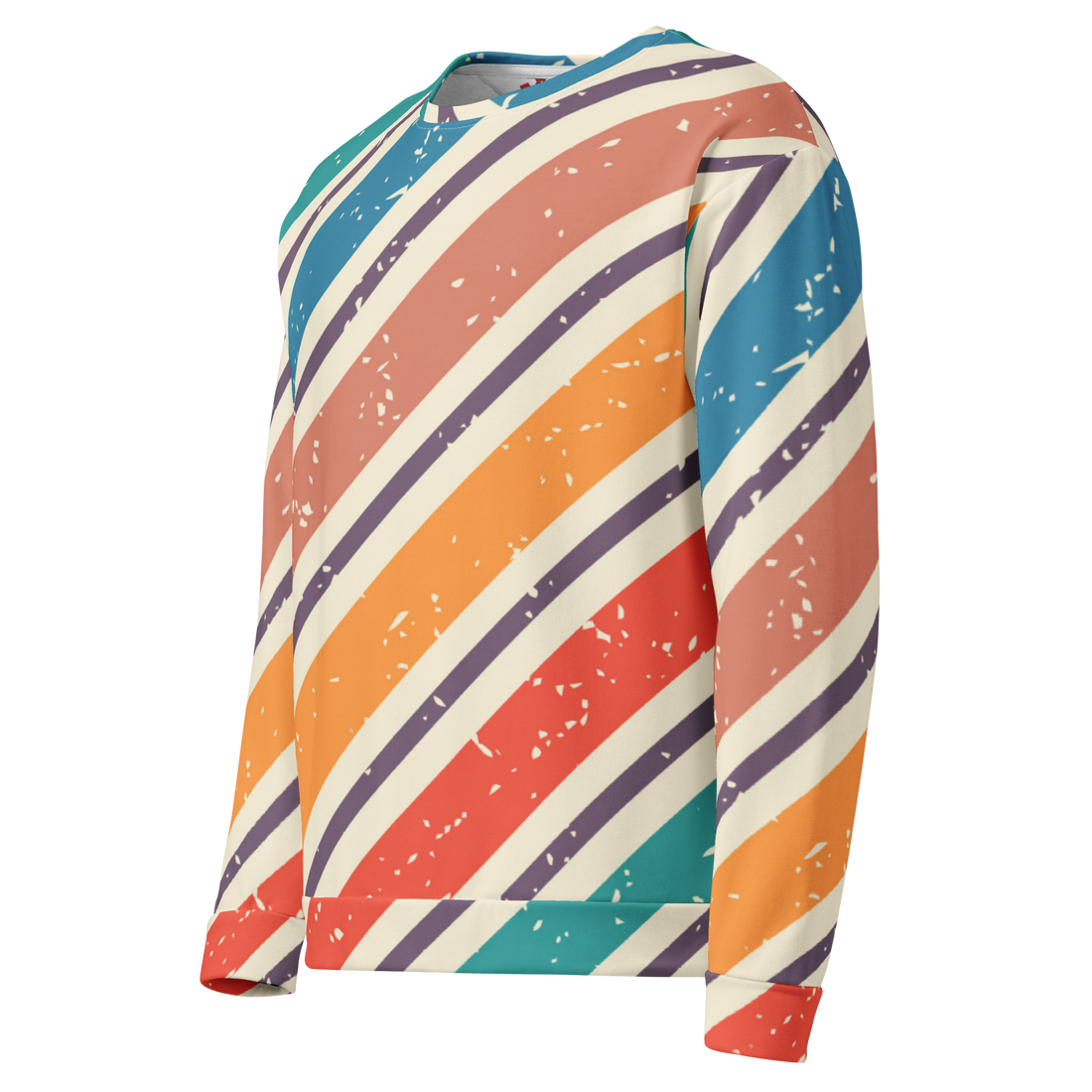 Stripe Sweater | Colorful Striped Aesthetic Unisex Pullover
