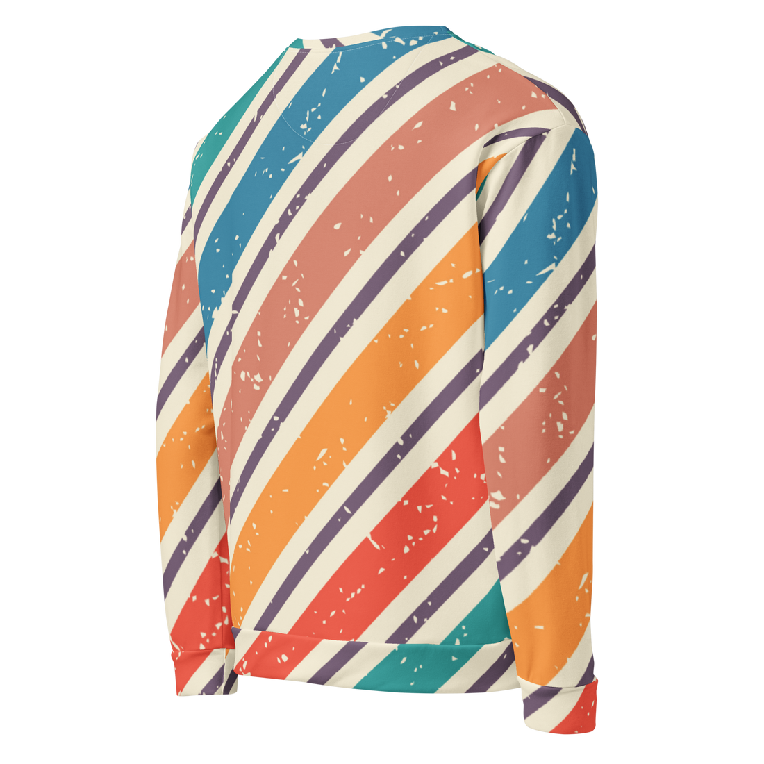 Stripe Sweater | Colorful Striped Aesthetic Unisex Pullover