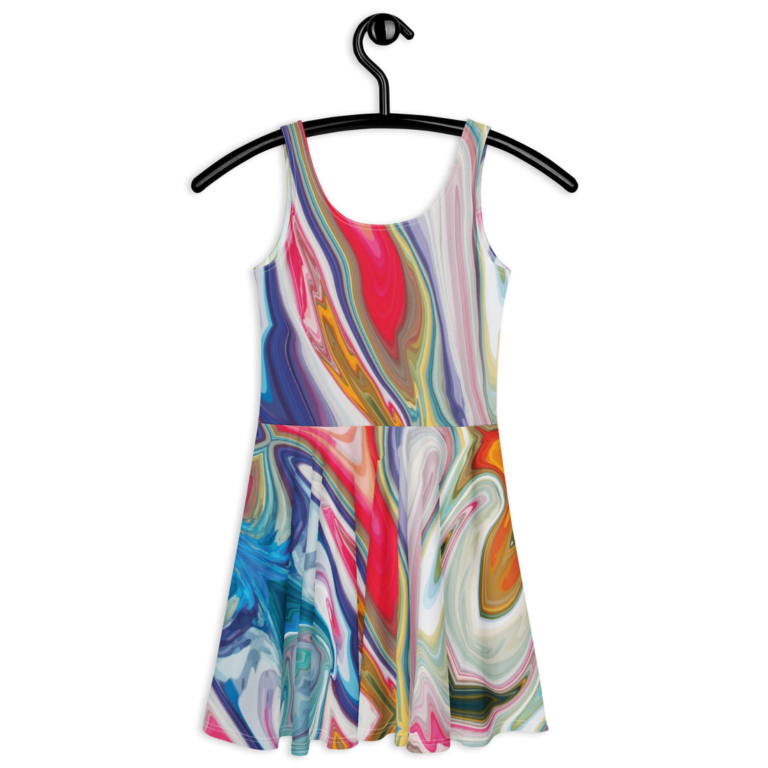 multi color skater dress Glendale Blush Multi-Color Floral Print Skater Dress Chic Couture Online