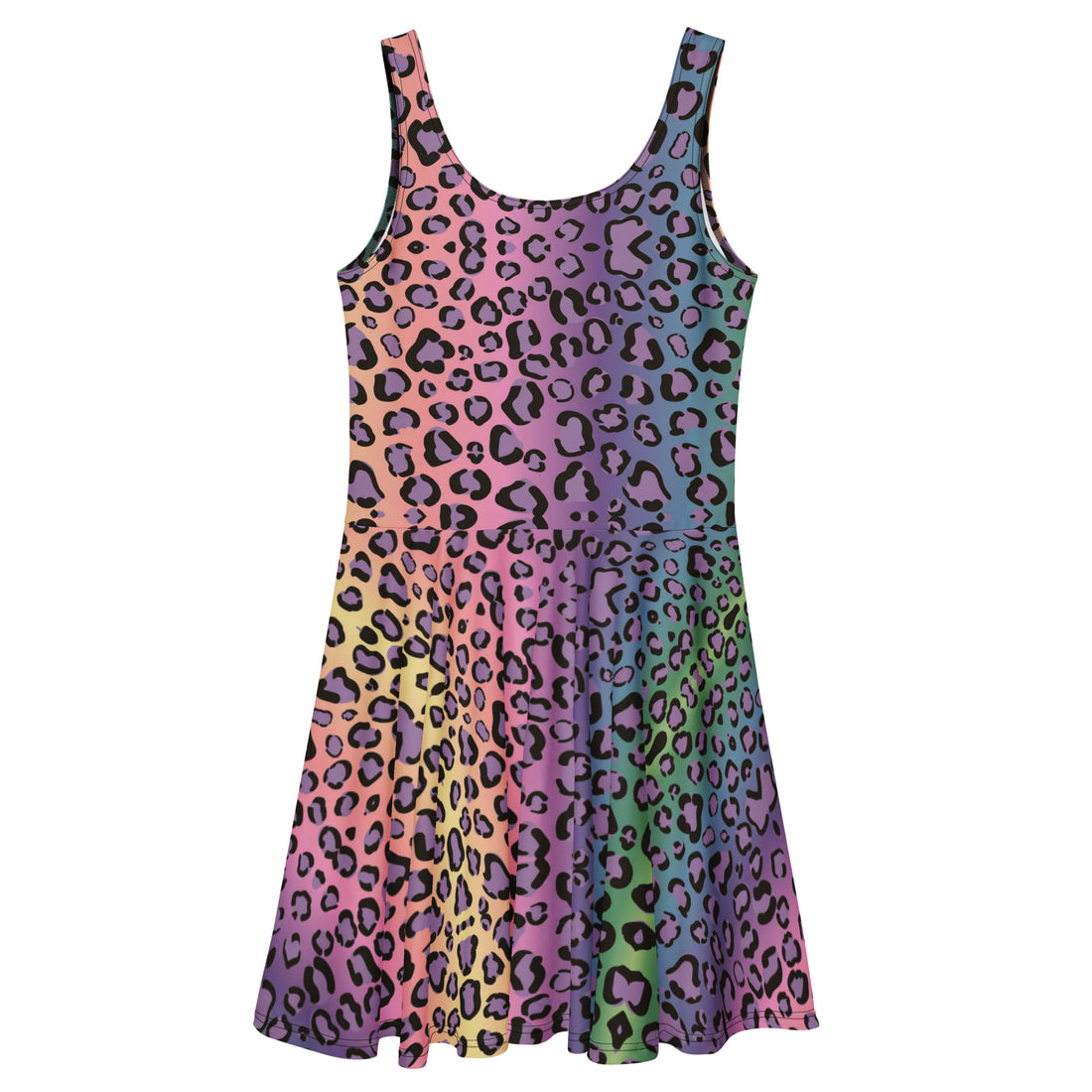 cheetah print skater dress Leopard Balloon Sleeve Belted Skater Shirt Dress Raw Boutique
