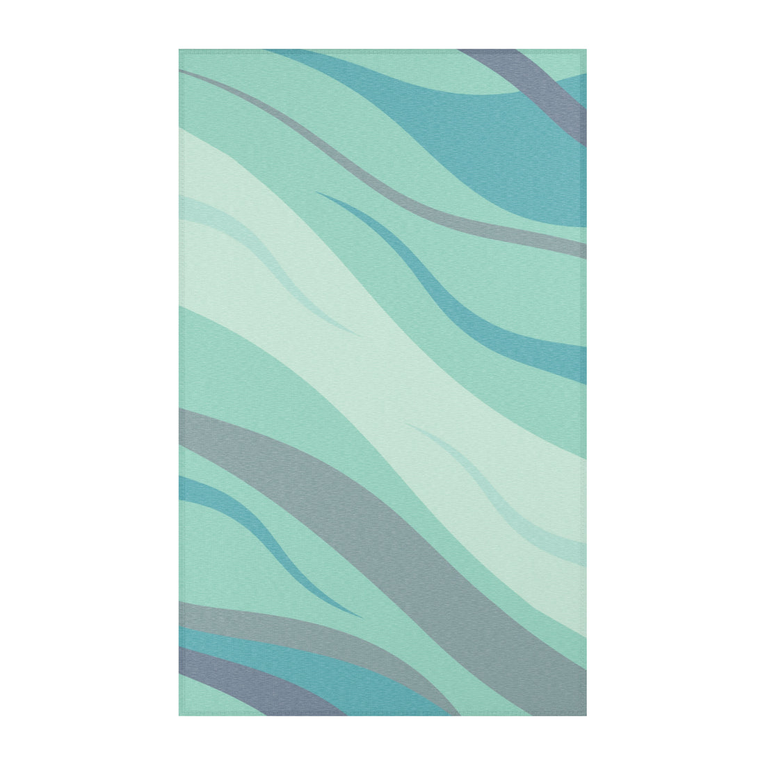 Blue and Sage Green Rug