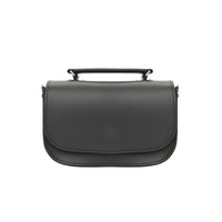 Aura Handmade Leather Bag - Graphite-0