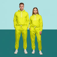 Windbreaker Yellow | Women's Cropped Pullover Hooded Jacket