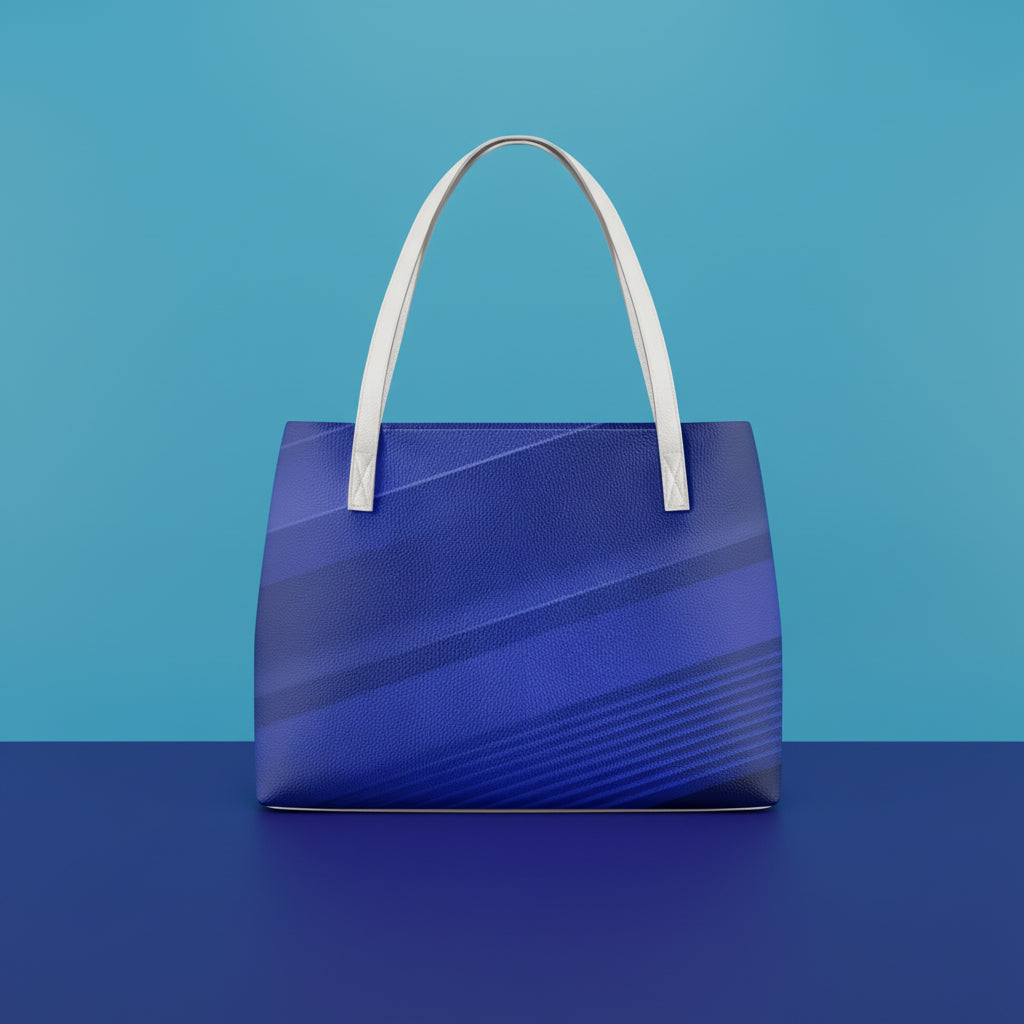 Royal Blue Tote Handbag | Blue Shoulder Handbag