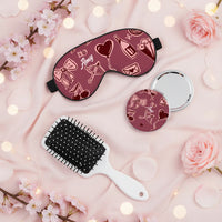 Custom Spa Gift Set | Romantic Cherry Ribbon & Bow Print Kit