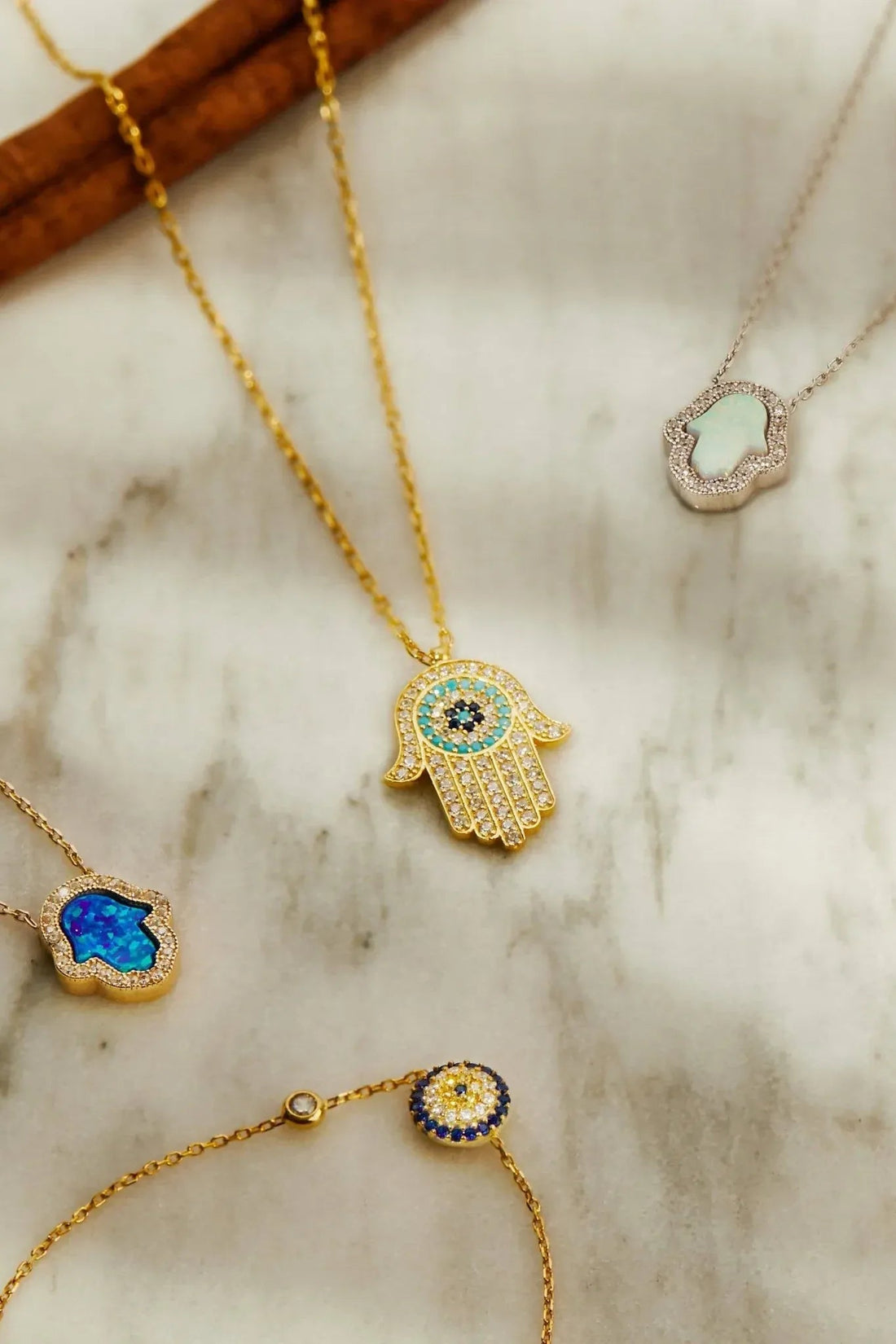 Evil Eye Bracelet Gold-3
