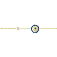 Evil Eye Bracelet Gold-2