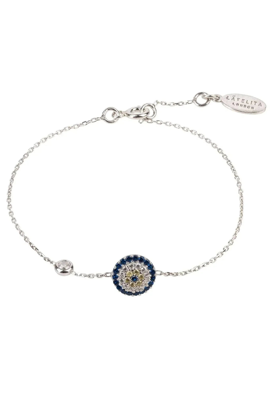 Evil Eye Bracelet Silver-0