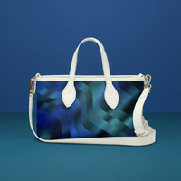 Metallic Blue Handbag | Blue Mini Handbag