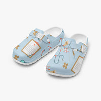 Women's Medical Icon Nursing Clogs Professional Work Shoes