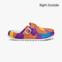 Women's Multi Colour Funky Print EVA Clogs