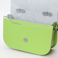 Aura Handmade Leather Bag - Grass Green-2
