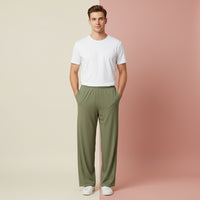 Wide Leg Khaki Pants | Tan Beige Streetwear Relaxed Fit Baggy Trousers