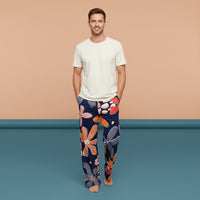 Flower Wide Leg Pants | Floral Botanical Spring Garden Boho Streetwear