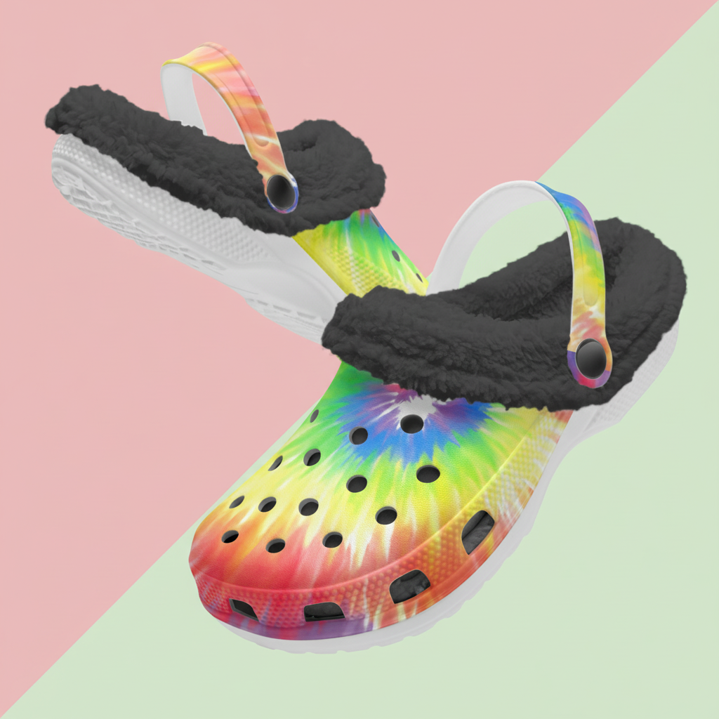 Tie Dye Clogs UK