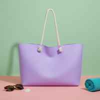 Lilac Canvas Tote Bags | Dreamy Oversized Weekender