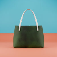 Emerald Green Handbag | Luxurious Gemstone Toned Tote