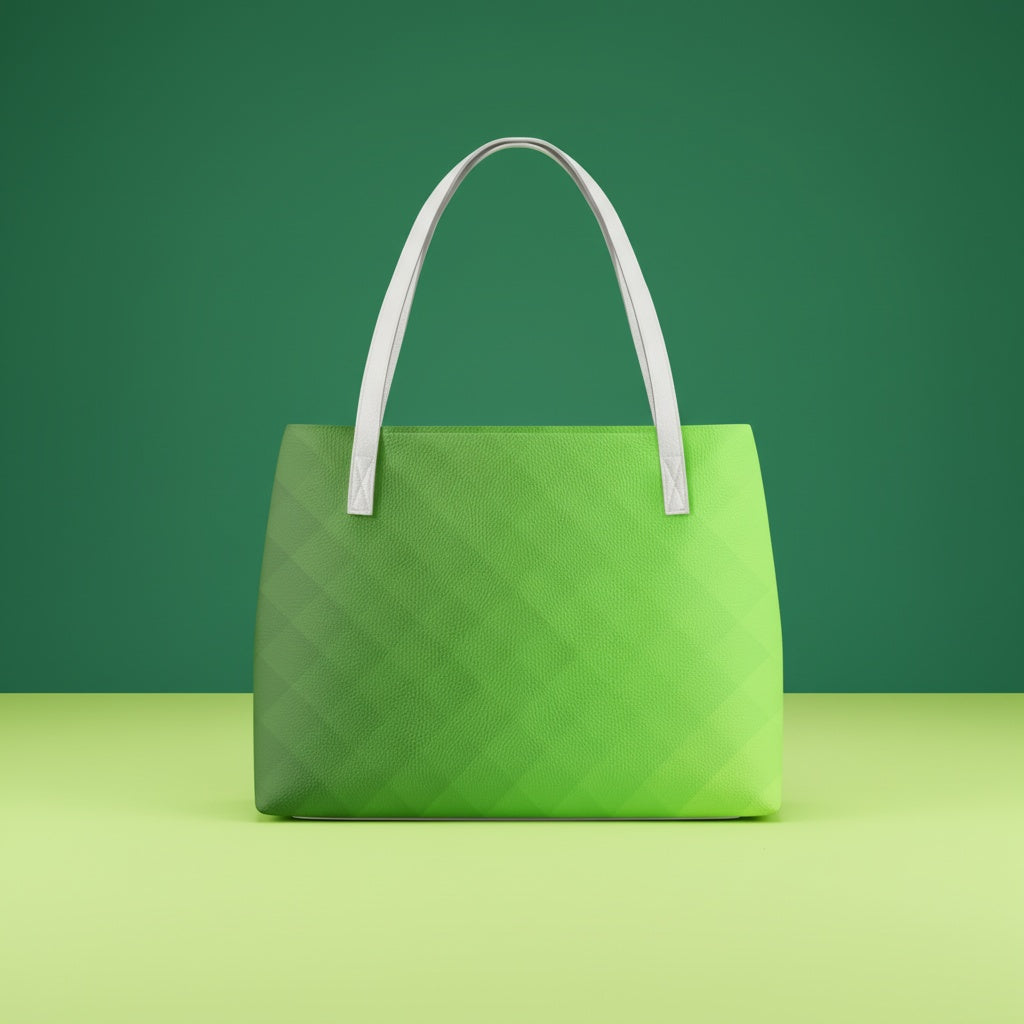Lime Green Handbag | Vibrant Pop of Colour Tote