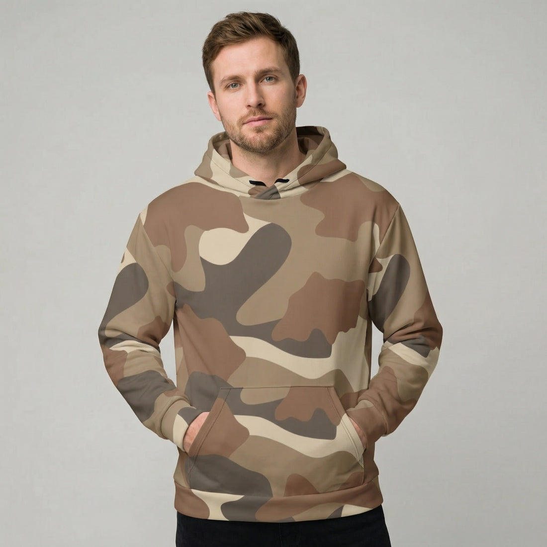 Hoodie Camo Hoodie | Classic Green Camo Unisex Sweatshirt