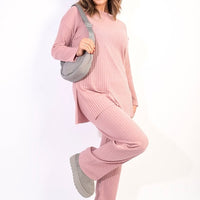 Knitted Top and Trouser Co-ord Set