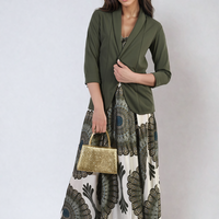 Open Front Cardigan with Front Pockets