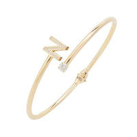 Initial Bangle Gold N-0