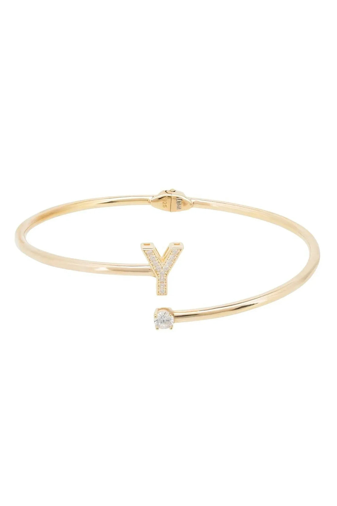 Initial Bangle Gold Y-2