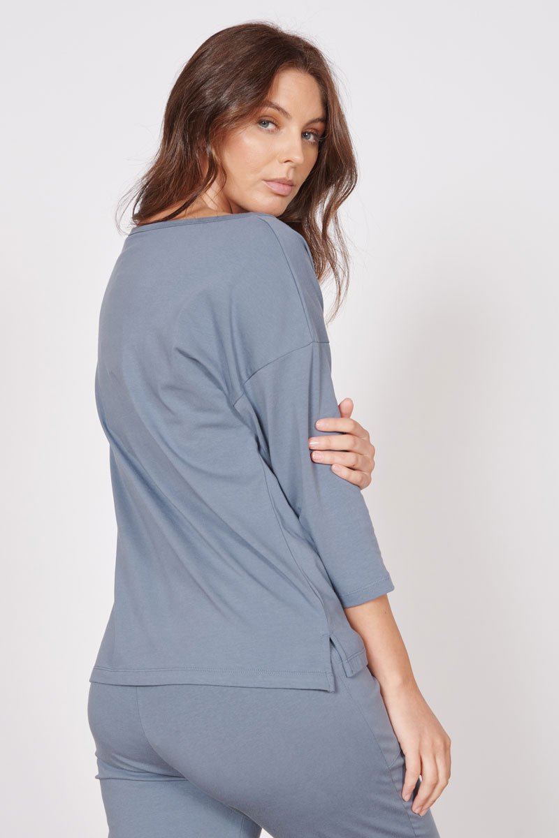 Georgia Blue Loungewear Soft Touch Long Sleeved Top-3