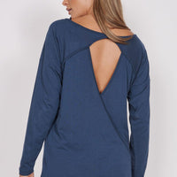Nora Navy Lightweight Training Top-2