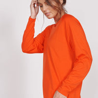 Nora Red Lightweight Training Top-2