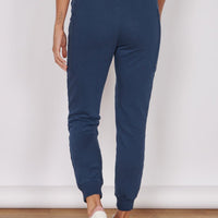OIivia Navy Loungewear Cuffed Hem Joggers-3