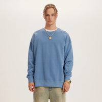 Heavyweight Oversized Side Slit Faded Unisex Sweatshirt S-XL