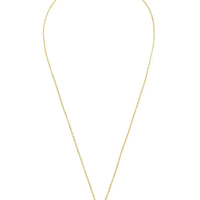 Petite Drop Necklace Gold Citrine Hydro-2