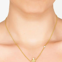 Queen Bee Necklace Gold-1