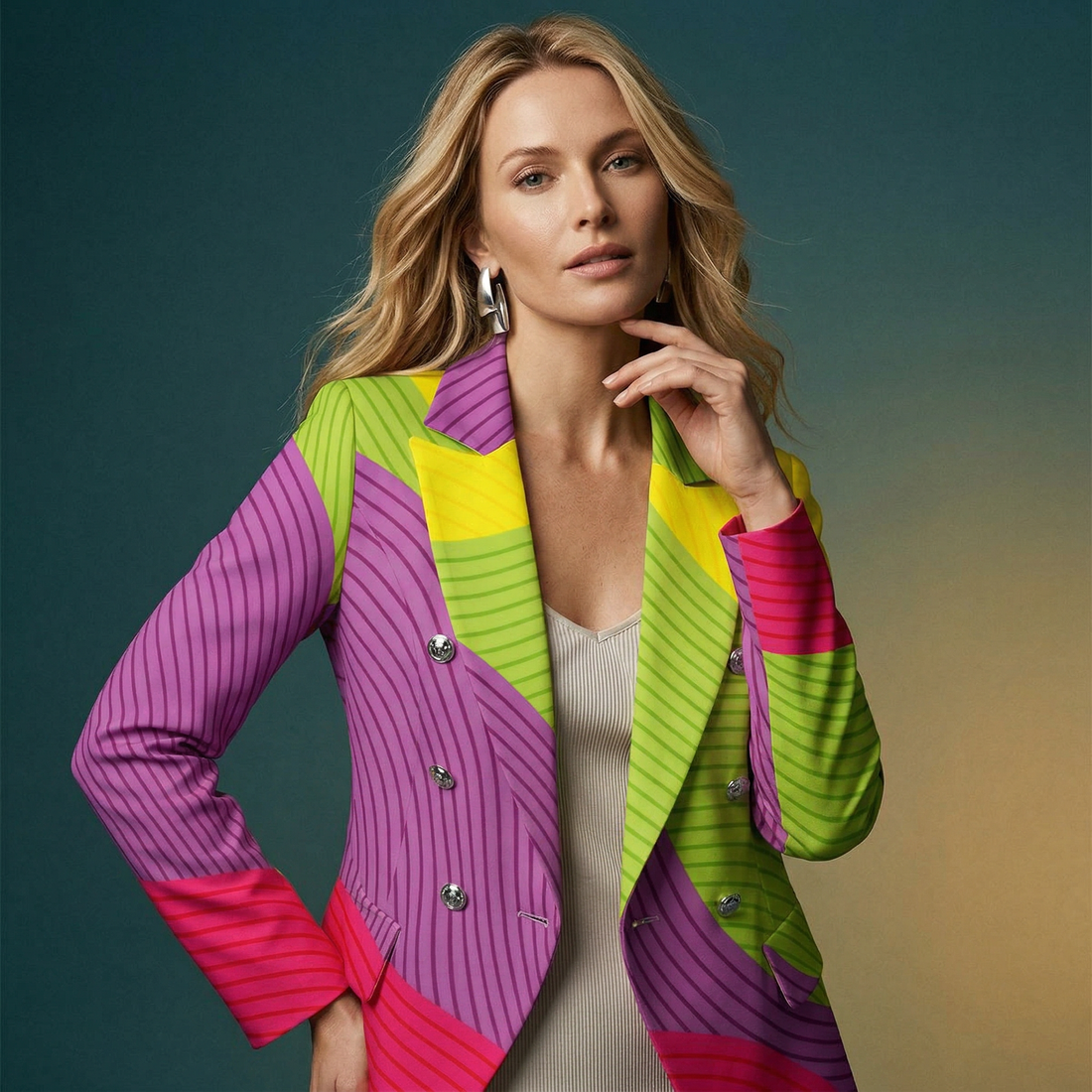 Multi Coloured Jackets For Ladies