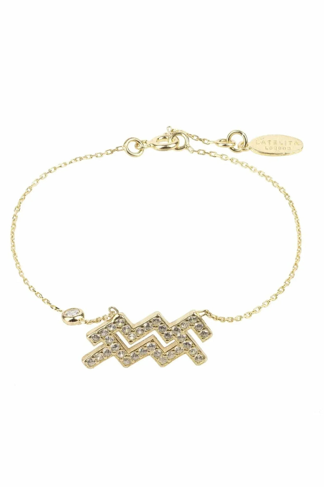 Zodiac Horoscope Star Sign Bracelet Aquarius-2