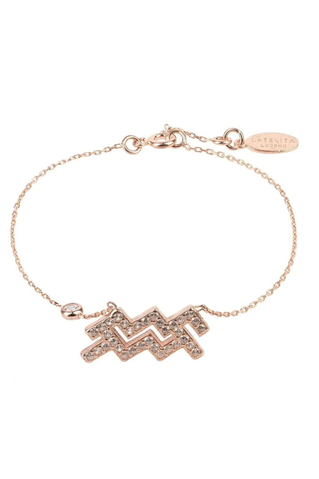 Zodiac Horoscope Star Sign Bracelet Aquarius-0