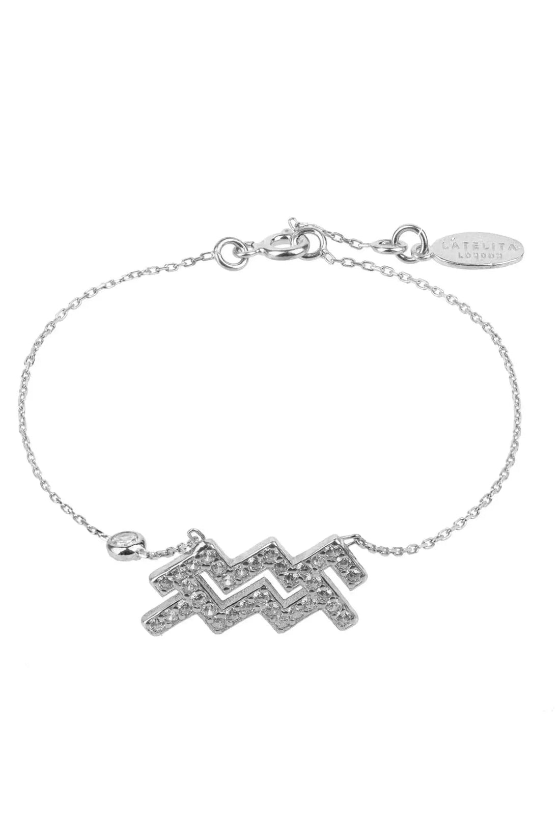Zodiac Horoscope Star Sign Bracelet Aquarius-4