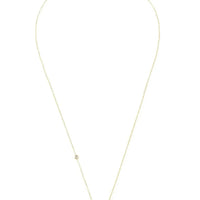 Gold Scorpio zodiac pendant necklace with elongated chain and clasp