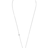 Zodiac Star Sign Pendant Necklace Silver Libra-2