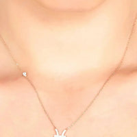 Zodiac Star Sign Pendant Necklace Silver Pisces-1